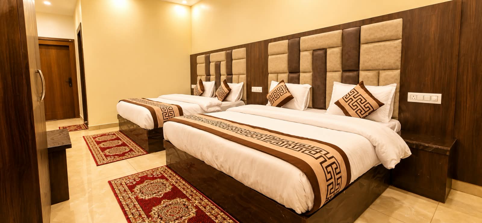 Triple bedroom at Shri Shivay Residency